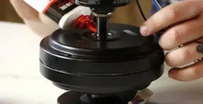 Ceiling fan motor repair and internal component adjustment in Bakersfield, CA