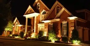electrician services providing professional exterior electrical lighting in Bakersfield, CA