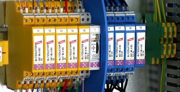 lightning surge protection equipment integrated into electrical system by certified electricians in Bakersfield, CA