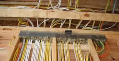 new construction wiring services with organized electrical rough-in performed by licensed electricians in Bakersfield, CA